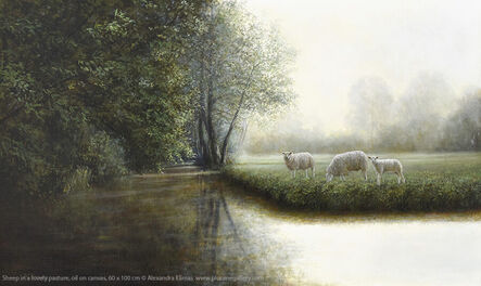 Alexandra Klimas, ‘Sheep in a Lovely Pasture’, 2023