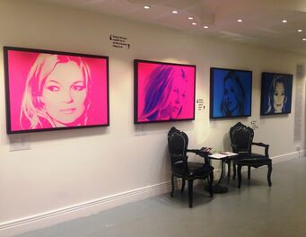 "40" - A Kate Moss Retrospective by Russell Marshall, installation view