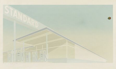 Ed Ruscha, ‘Cheese Mold Standard with Olive’, 1969