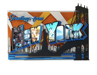 Michael Kalish, ‘Greetings From New York’, 2019