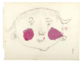 Serge Fontinsky, ‘Portrait de Jeune Fille’, 1940s