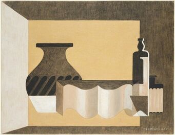 Amédée Ozenfant, ‘Nature morte puriste’, 1925