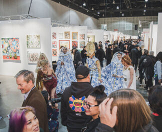 Ai Bo Gallery at LA Art Show 2021, installation view