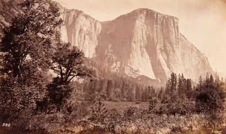 George Fiske, ‘Yosemite Valley and El Capitan’, c. 1880