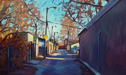 Brian Harvey, ‘Autumn Laneway, South Riverdale’, 2017