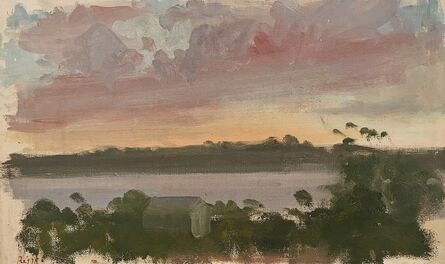 Paul Resika, ‘Sunset, Chilmark, Martha's Vineyard’, 1963