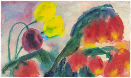 Emil Nolde, ‘Cacti and Tulips’, 1954