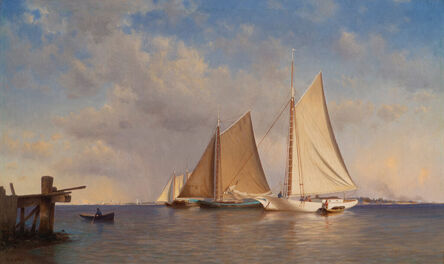 Francis Augustus Silva, ‘New York Coast’, 19th century
