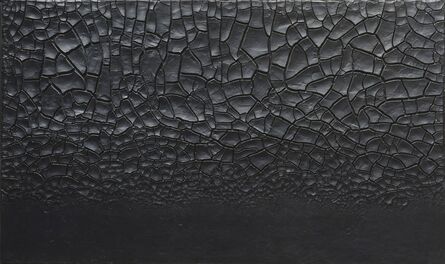 Alberto Burri, ‘Grande cretto nero (Large Black Cretto)’, 1977