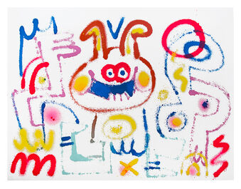 Jon Burgerman, ‘Joy’, 2019