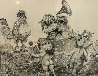 Daniel Birdsong, ‘Providence Among the Motley Head’, 2016