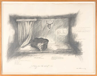 Mac Adams, ‘Study for the Wall’, 1979