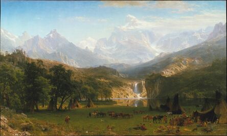 Albert Bierstadt, ‘The Rocky Mountains, Lander's Peak’, 1863