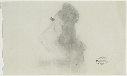 Mary Cassatt, ‘ WOMAN WITH OPERA GLASSES (STUDY FOR "AT THE OPERA").’, ca. 1878