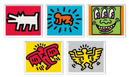 Keith Haring, ‘Icons (Portfolio)’, 1990