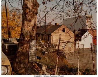 Nancy Lloyd, ‘Buildings from Ferry Street, Easton, Pennslyvania’, 1983-printed in 1985