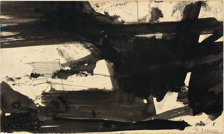 Franz Kline, ‘Study for Harleman’, 1960