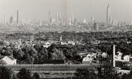 Andreas Feininger, ‘New York Skyline, Seen From Great Notch Mountain (2 works)’, 1941