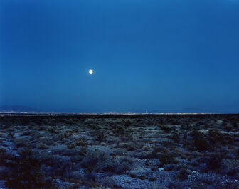 Robert Voit, ‘Moonrise ove Las Vegas, Nevada, USA’, 2006