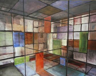 David DiMichele, ‘Interdimensional Abstract Painting # 1 ’, 2014