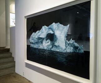 Zaria Forman : Slip, installation view