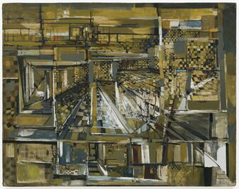 Maria Helena Vieira da Silva, ‘Le promeneur invisible (The Invisible Stroller)’, 1951