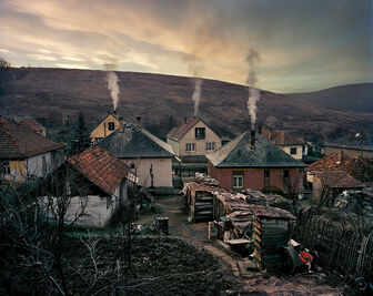 Joakim Eskildsen, ‘Winter V The Roma settlement’, 2000
