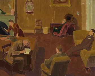 Henry Lamb, ‘The Gramophone’, 1923