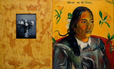 David Bierk, ‘In absence of paradise 3 to Gauguin and Fantin Latour’, 1990
