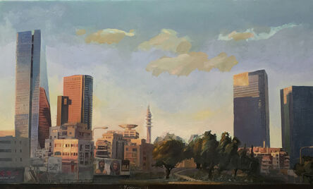 Yaakov feldman, ‘Sunrise on Azrieli Towers’, 1969-now