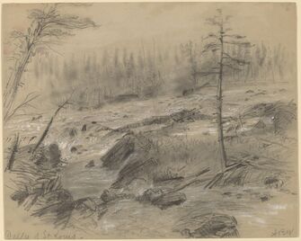 Alfred R. Waud, ‘The Dalles of St. Louis’