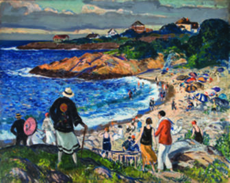 Gifford Beal, ‘Garden Beach’, 1925