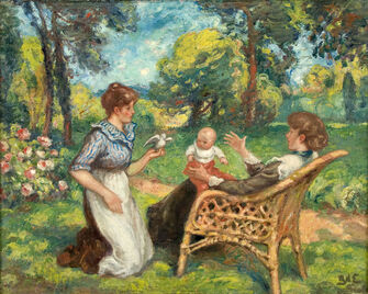 Georges d'Espagnat, ‘Au Jardin (In the Garden)’, ca. 1905