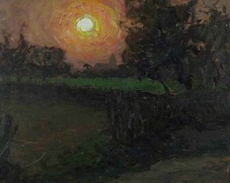 Hans Licht, ‘Sonnenuntergang ’, ca. 1920