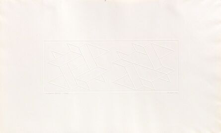 Josef Albers, ‘Intaglio Duo K’, 1962