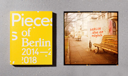 Florian Reischauer, ‘'Pieces of Berlin 2014-2018' limited edition - book signed + 'Alles ist möglich' C-Print, Ed. of 3’, 2018