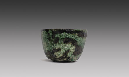 Ohi Toshio, ‘Ōhi Black Tea Bowl with Copper Glaze’, 2014