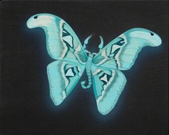 Tiffany Bozic, ‘Glowing Atlas Moth’, 2018