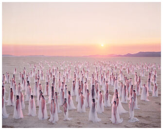 Spencer Tunick, ‘Desert Spirits 3 (Nevada), 2013’, 2013
