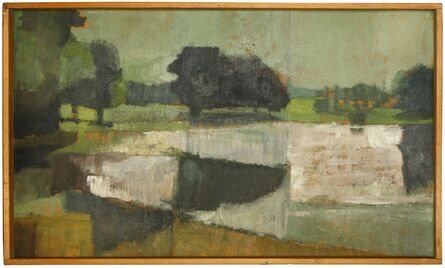 Bernard Myers, ‘South London Park ’, Painted in 1950s. 