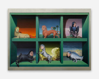 Zhang Haoyan, ‘Umbrageous Box - Where the Wild Things Are’, 2024