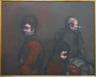 Rafael Coronel, ‘Three Figures’, 1976