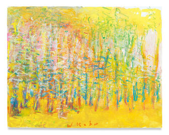 Wolf Kahn, ‘Yellow Woods’, 2018
