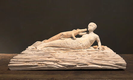 Girolamo Ciulla, ‘Mermaid with crocodile ’, 2008