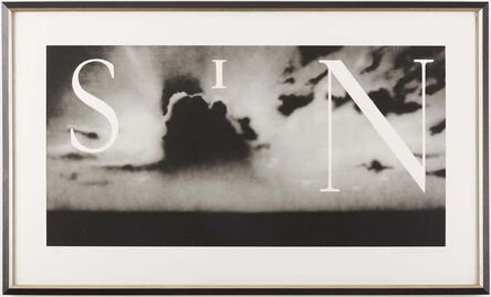 Ed Ruscha, ‘Sin-Without’, 2002