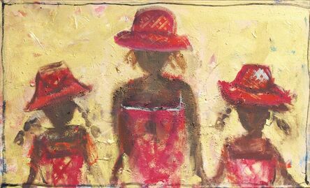 John Maitland, ‘3 Red Hats ’, 2014