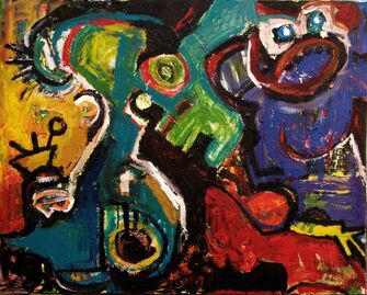 Parmis Sayous, ‘Shout’, 2010