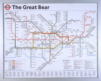 Simon Patterson, ‘The Great Bear’, 1992