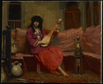 Robert Harris, ‘A North African Interior’, 1887