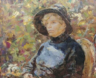 Petr Nikolaevich Andrianov, ‘My lady in black’, 1970